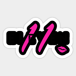 PINK KISS 2 Sticker